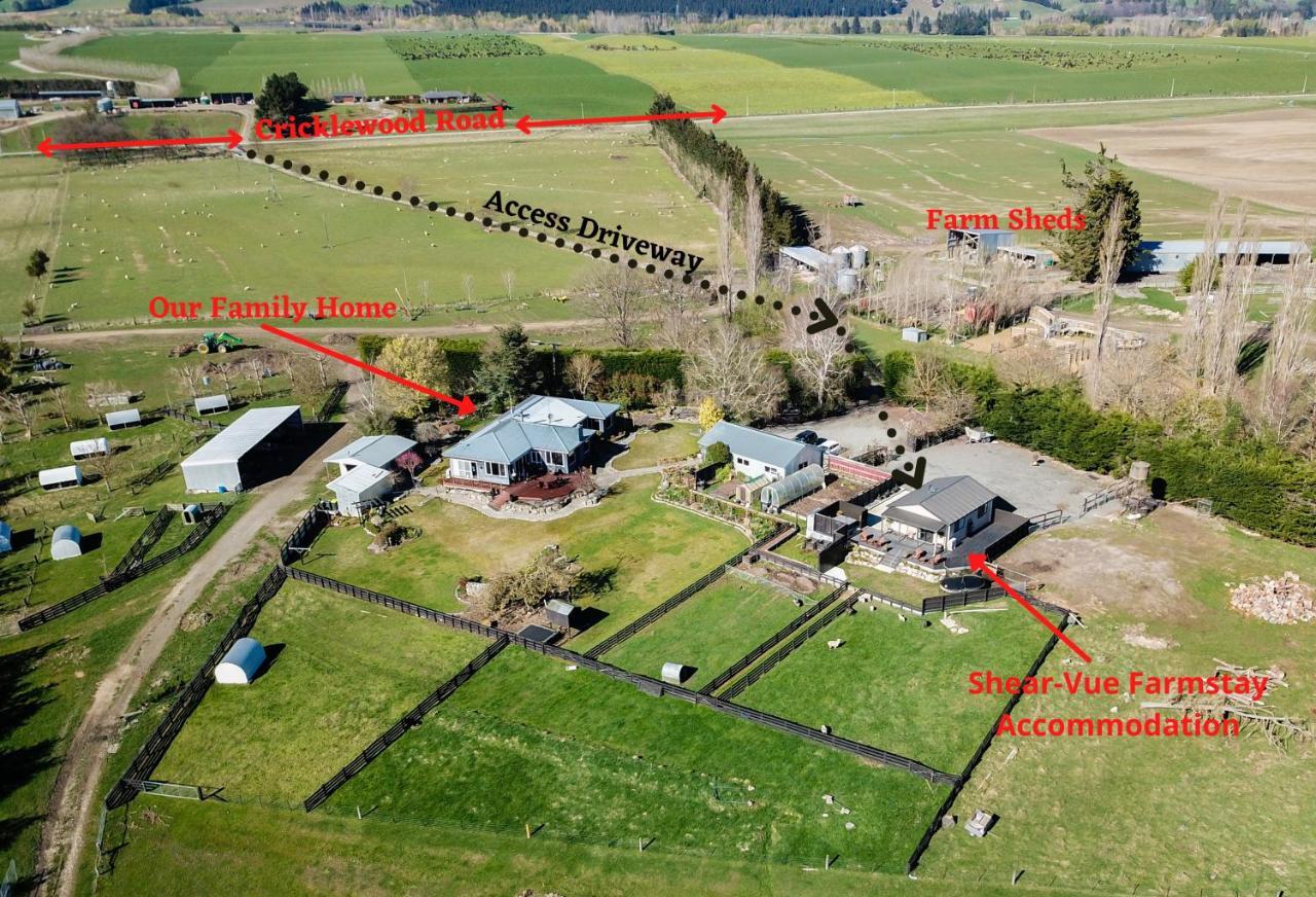 Shearvue Farmstay With Optional Free Farm Experience At 5Pm Fairlie Exterior photo